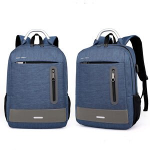 Sacoche pour ordinateur en tissu Oxford avec port de chargement USB