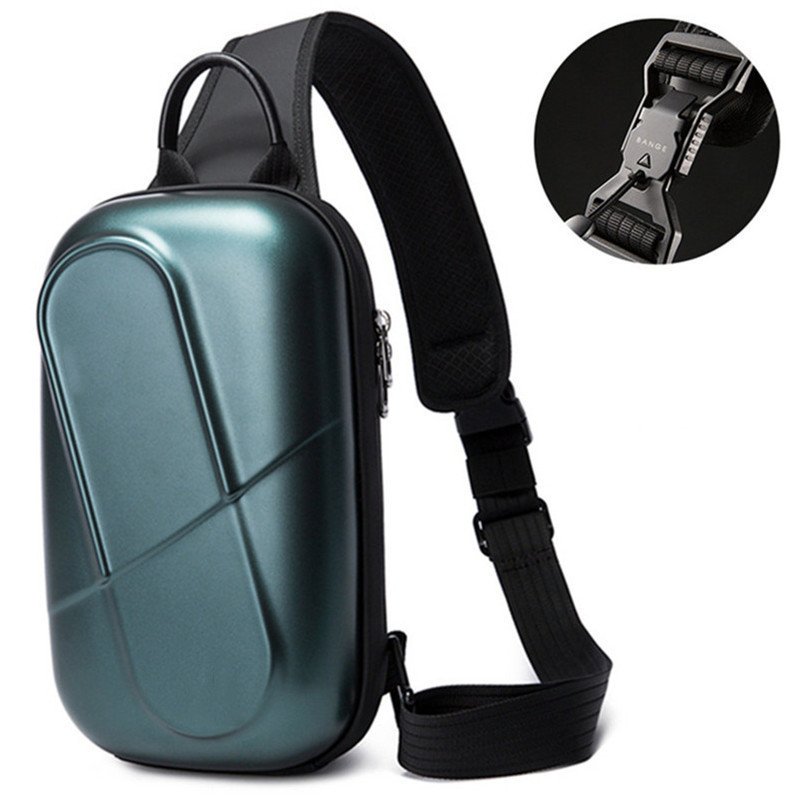 Sac de poitrine décontracté pour homme en polycarbonate rigide et résistant aux chocs – Image 7
